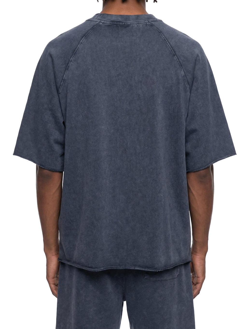 Unisex Mineral Wash Raw Edge T-Shirt
