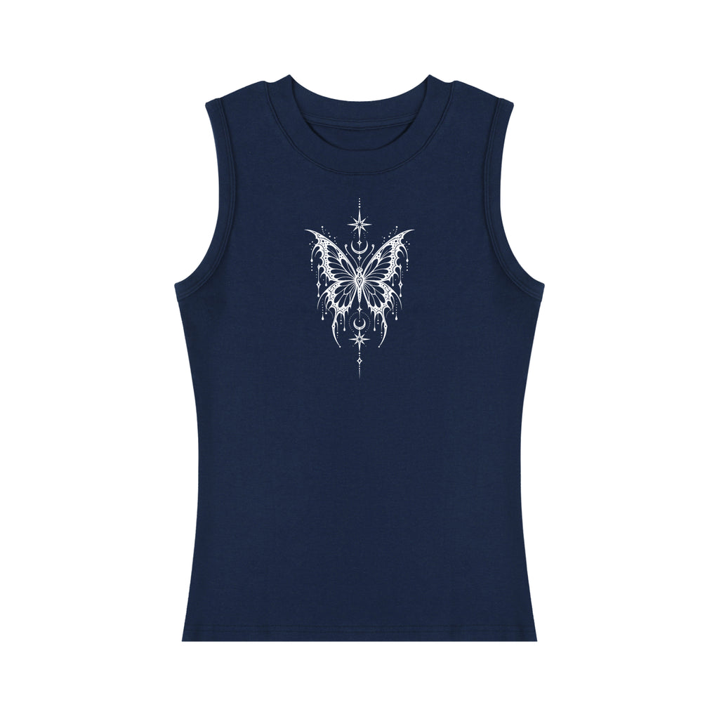 Celestial Butterfly Women’s Slim Tank Top