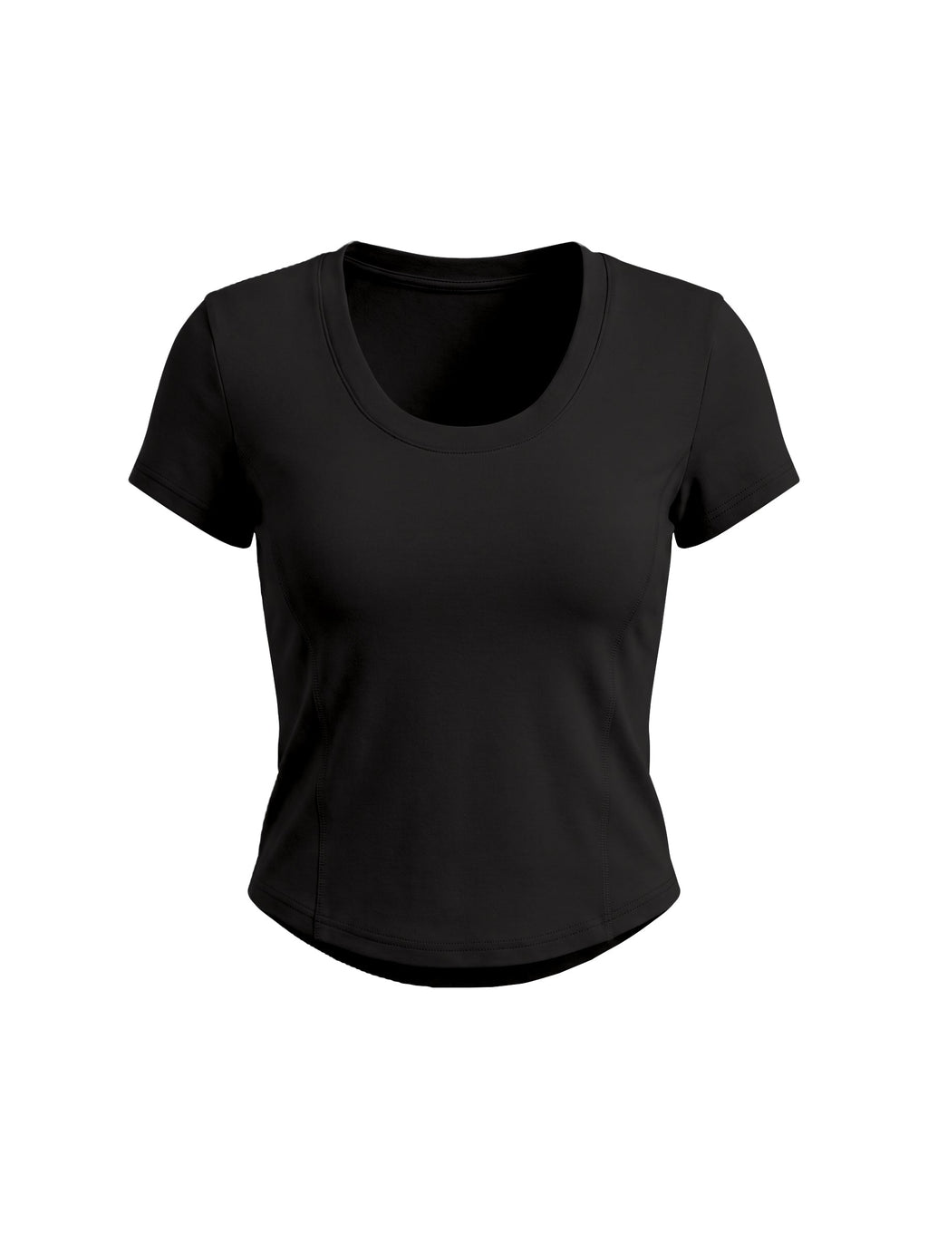 Women's Paneled Crop T-Shirt