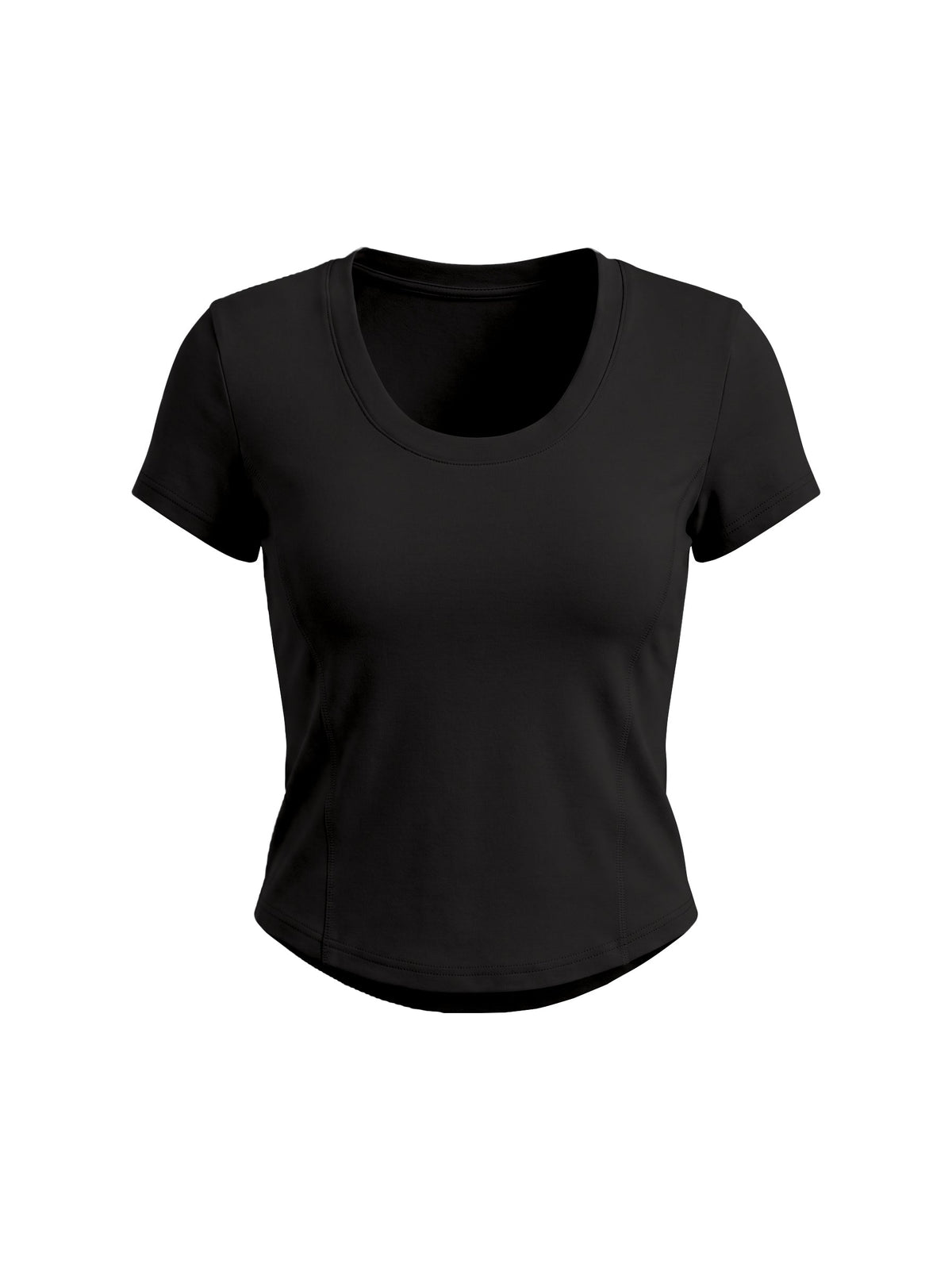 Women's Paneled Crop T-Shirt