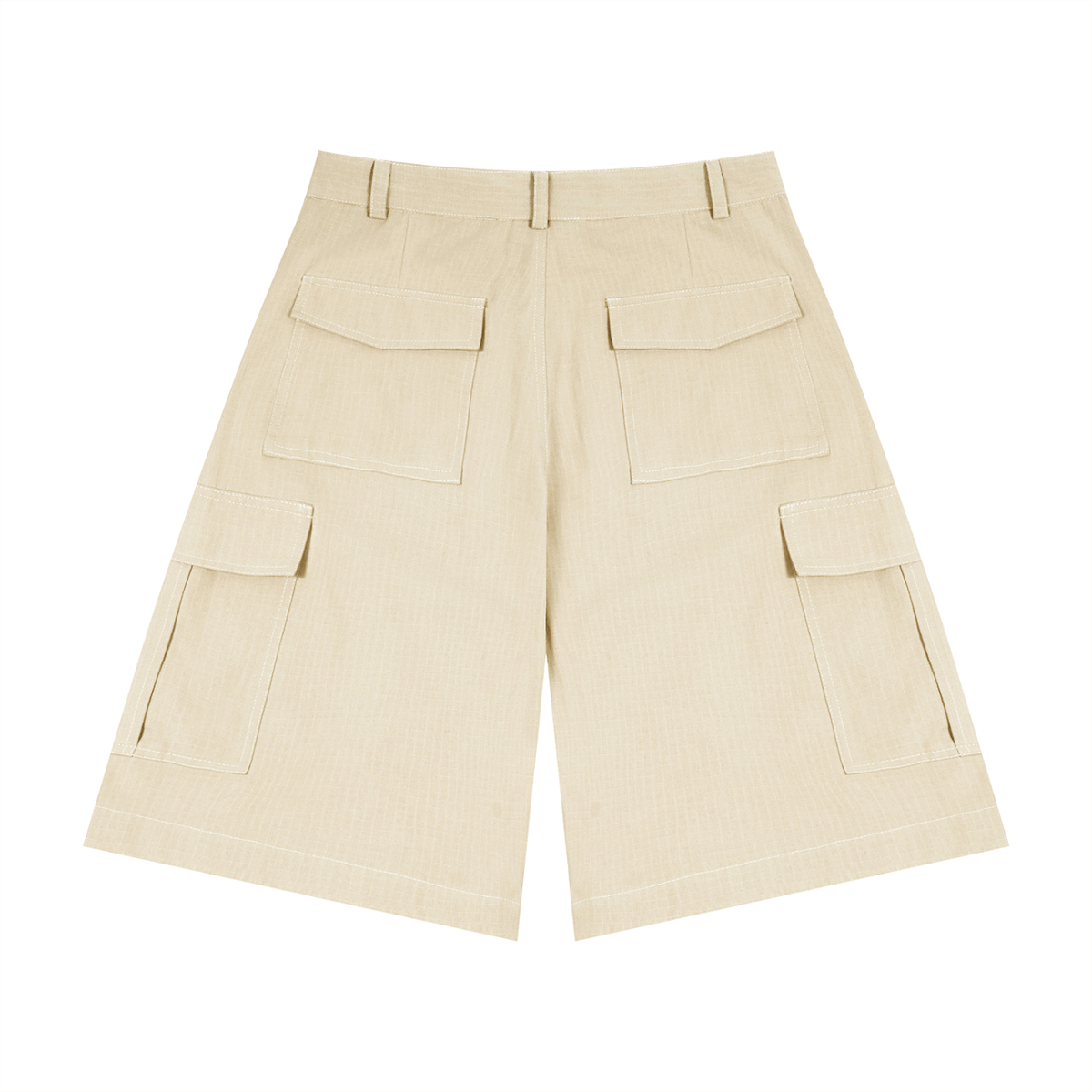 Unisex Woven Cargo Shorts