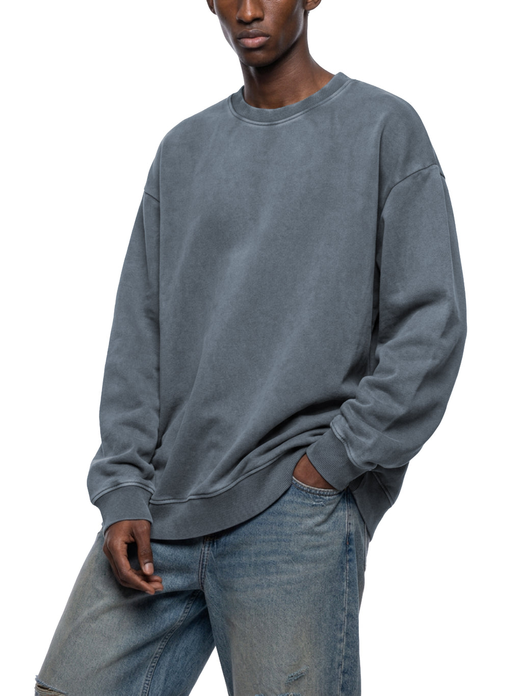 Unisex Vintage Wash Fleece Sweatshirt