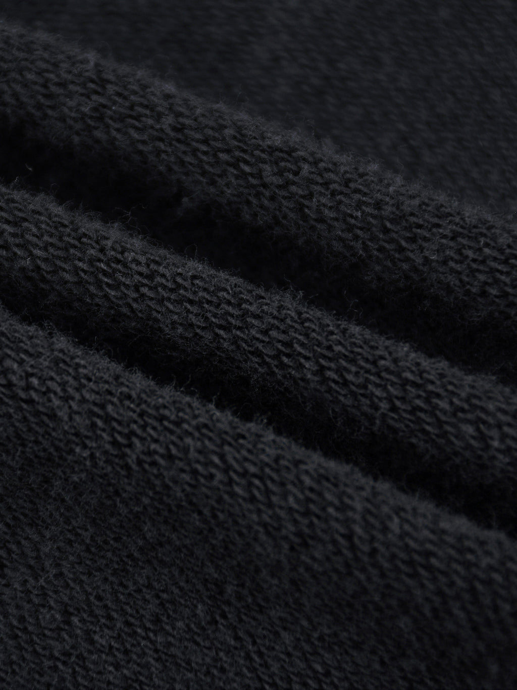 Snow Washed Tape Raw Edge Zip Hoodie
