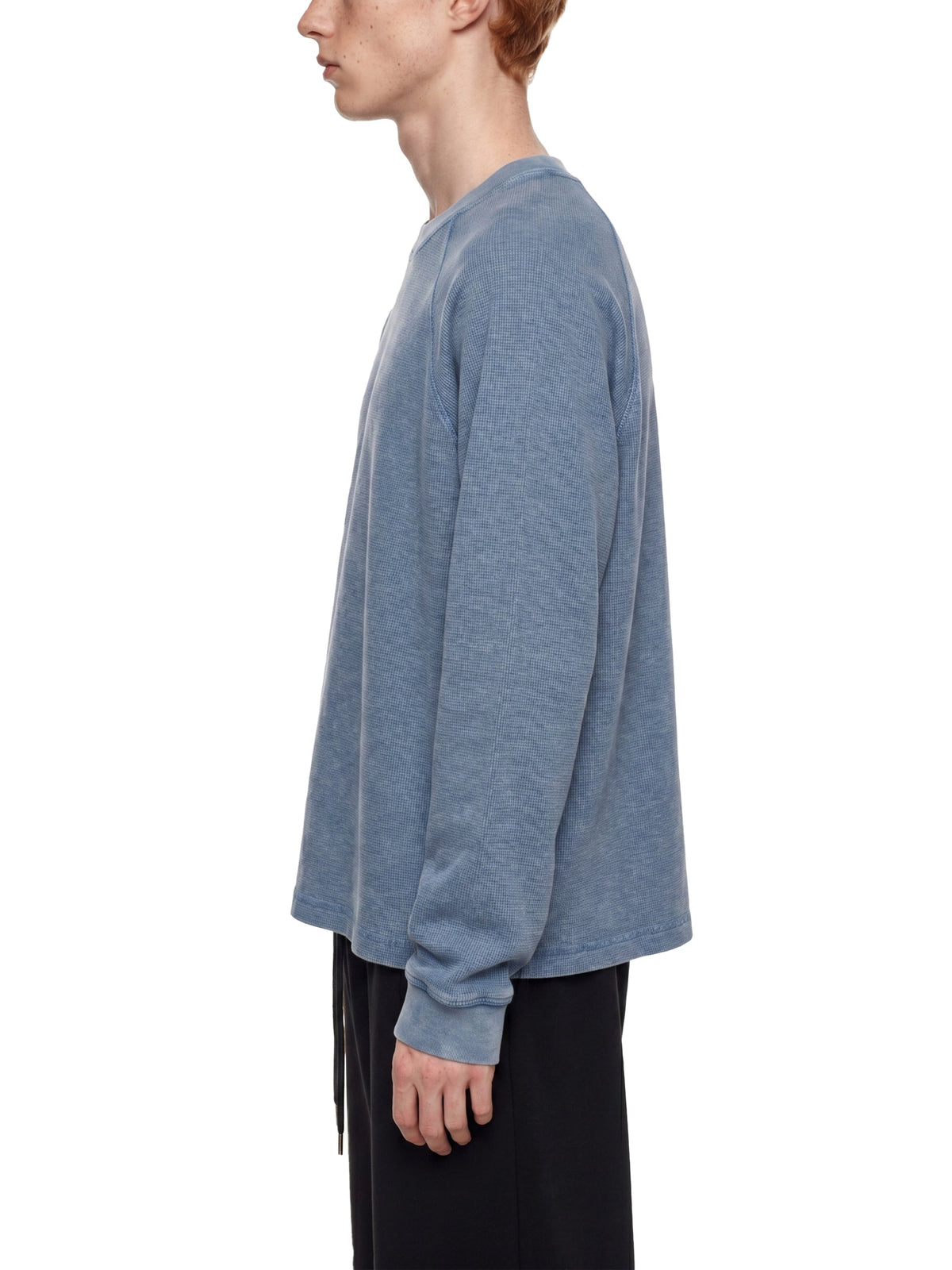 Unisex Vintage Wash Boxy Waffle T-Shirt