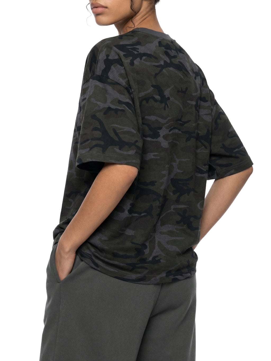 Unisex Camo Boxy T-Shirt