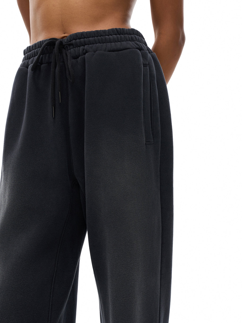 Vintage Washed Fleece Jogger Sweatpants