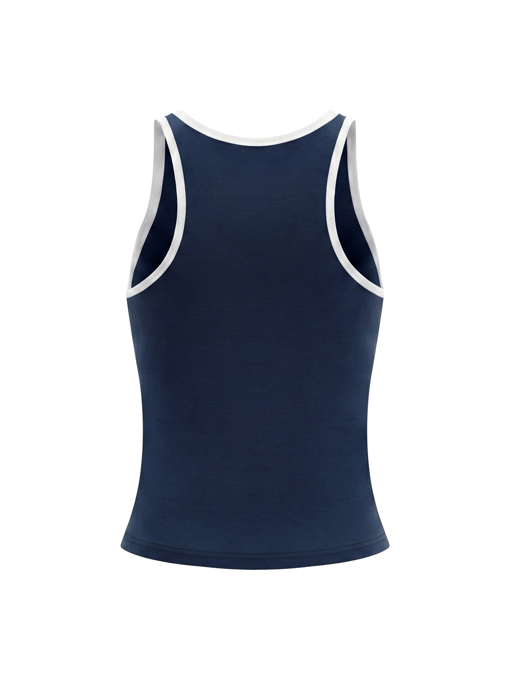Women's Color Block Cropped Tank Top