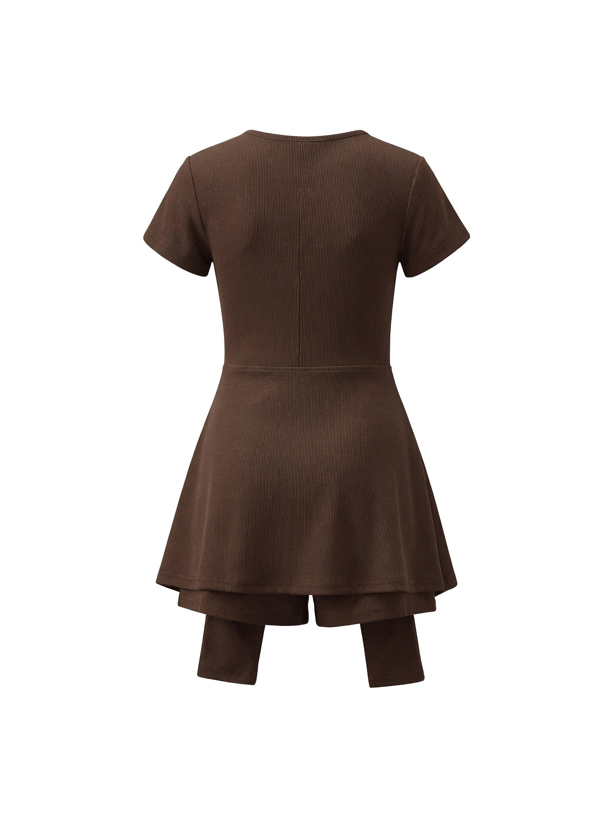 Women's Dual-Function Cape Tie-Waist Romper