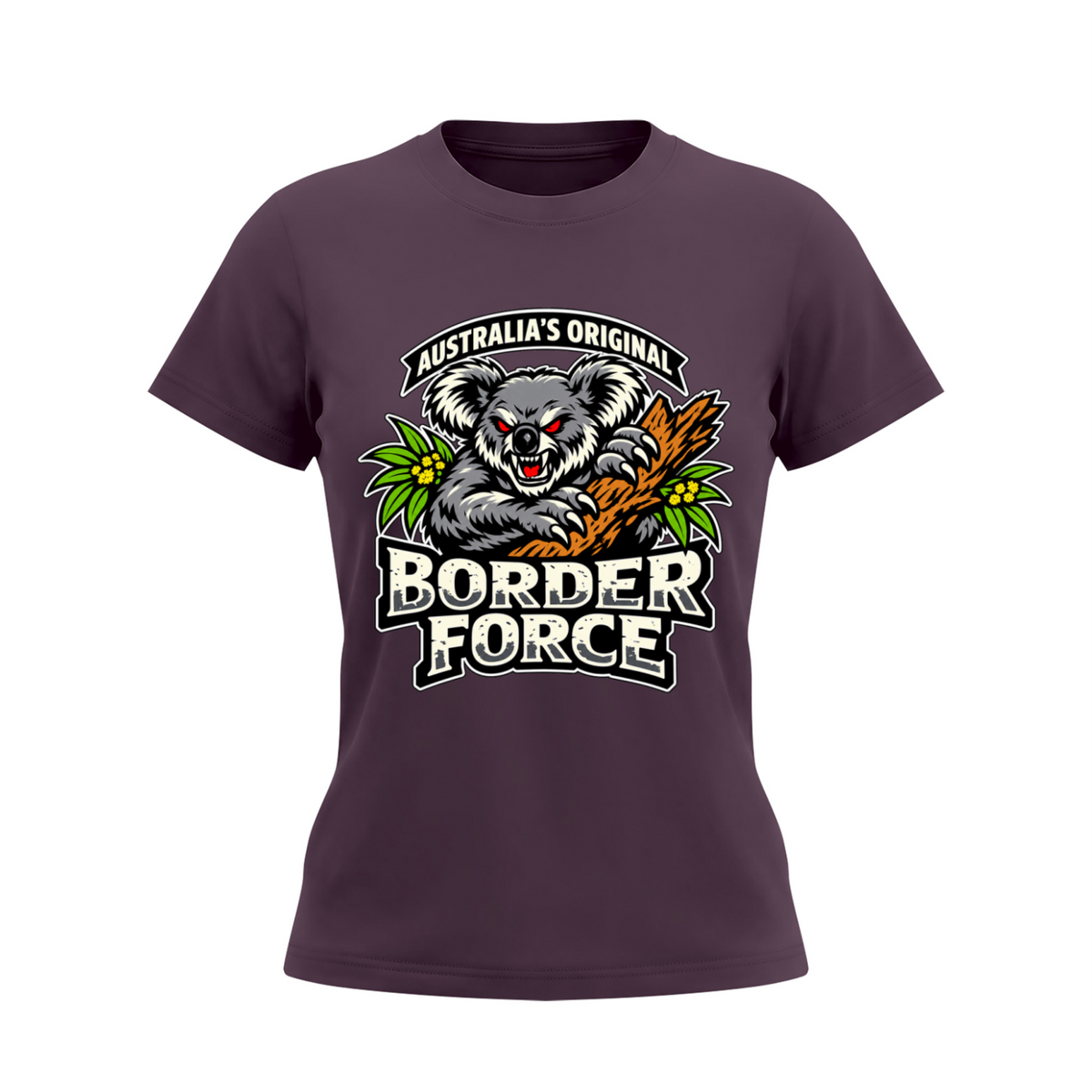 Drop Bear Women's Slim Fit Crewneck T-Shirt