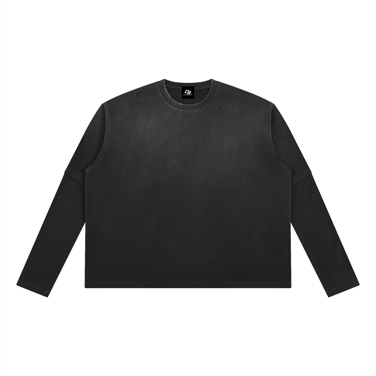 Unisex Vintage Wash Layered T-Shirt