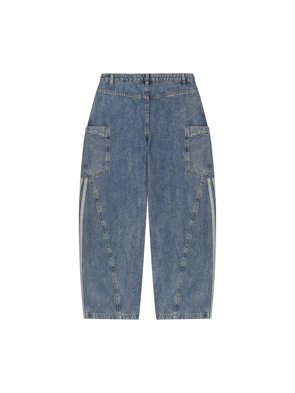 Women's Vintage Wash Barrel Leg Jeans
