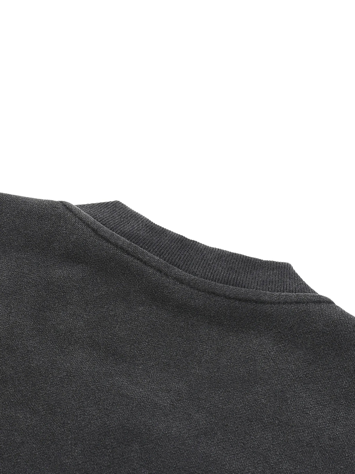 Vintage Washed Fleece Baseball Jacket