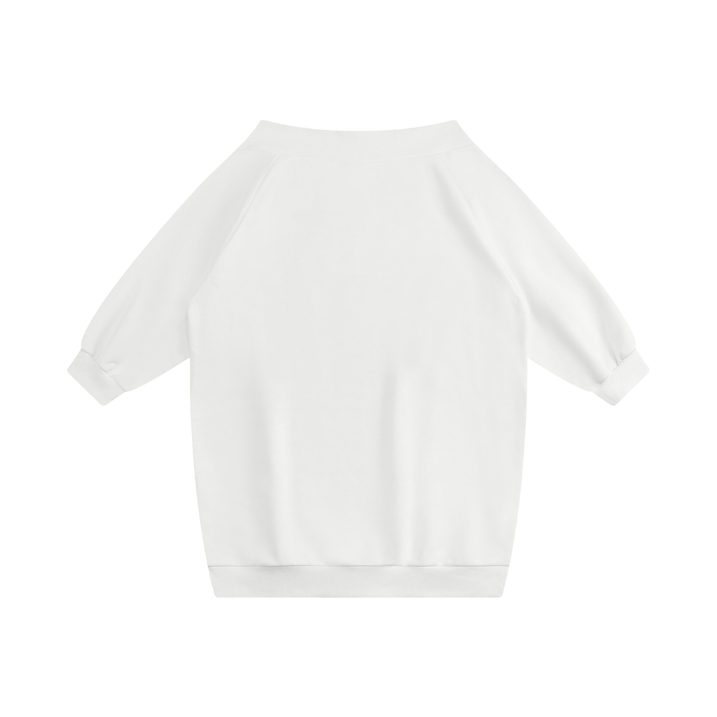 ADHD Macarena Women's Off-the-Shoulder Graphic Dress - White back
