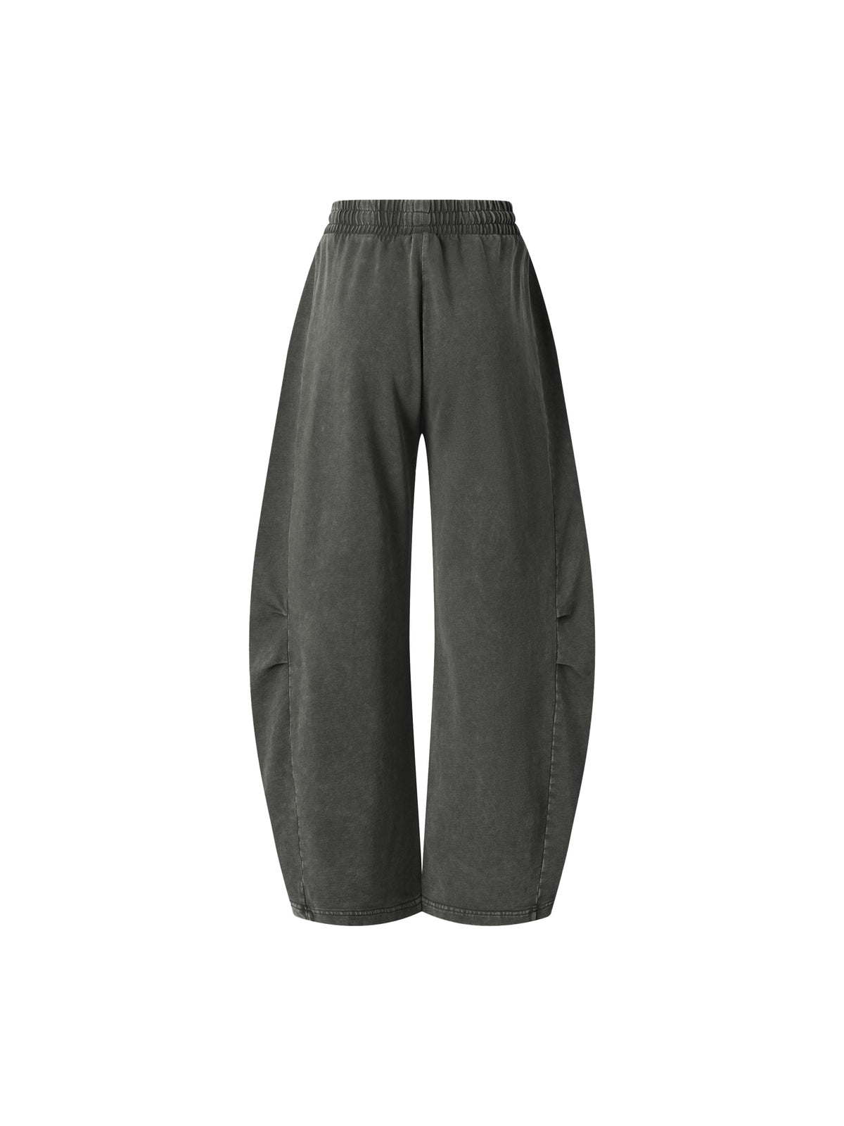 Unisex Mineral Wash Barrel Leg Pants