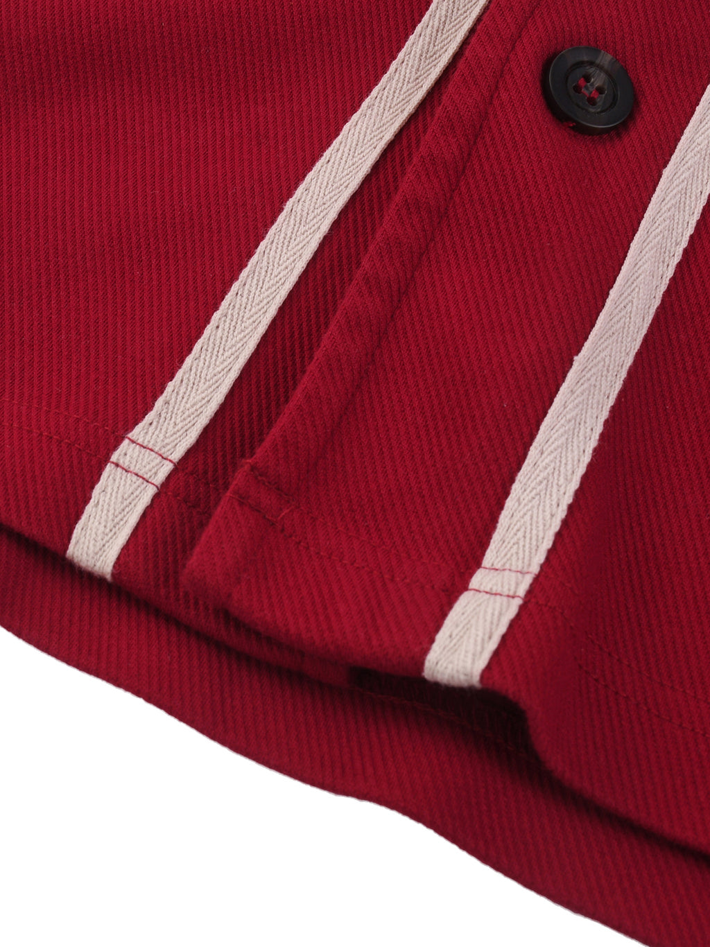 Unisex Contrast Piped Button-Up Jersey gallery view