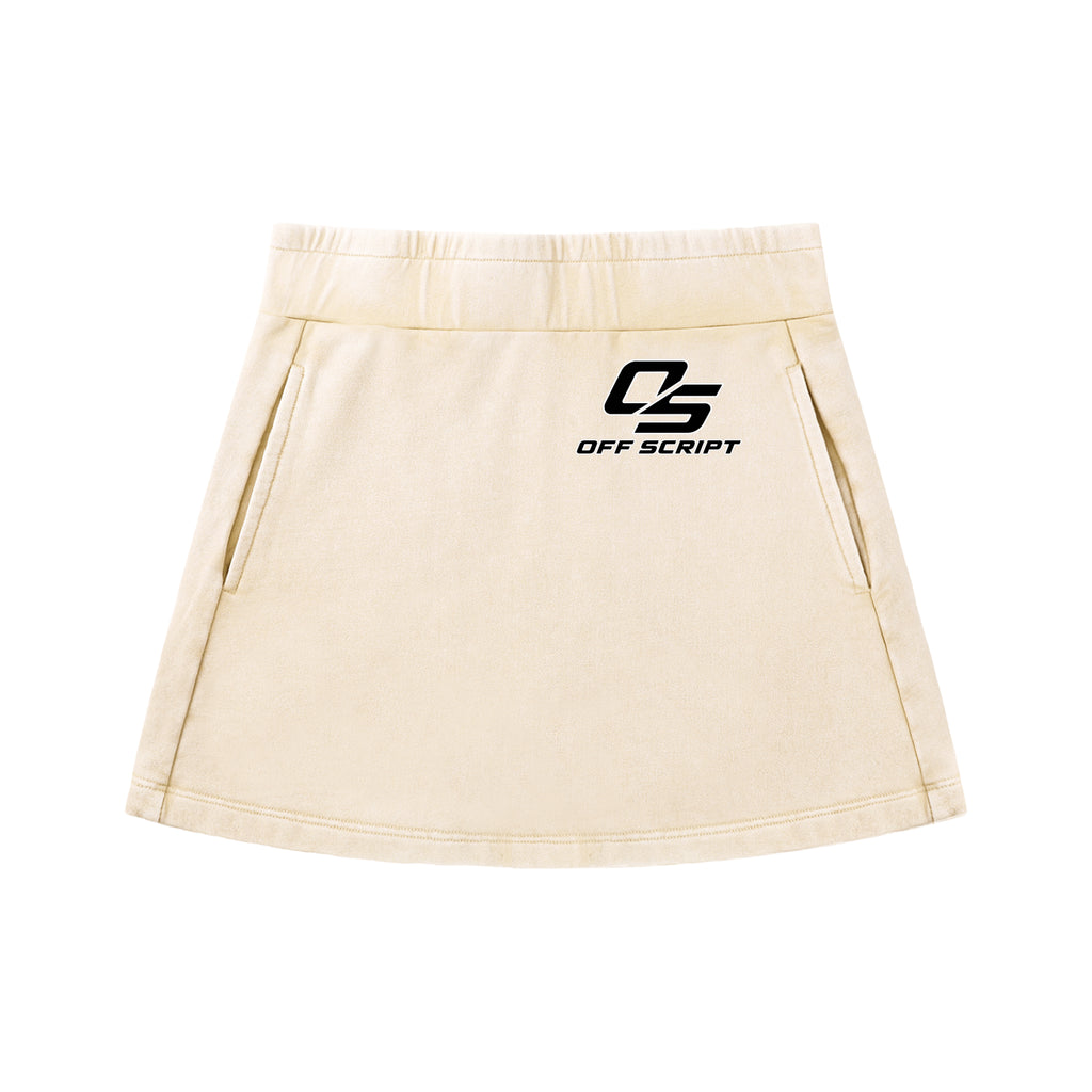 Off Script Women’s Mineral Wash Mini Skirt