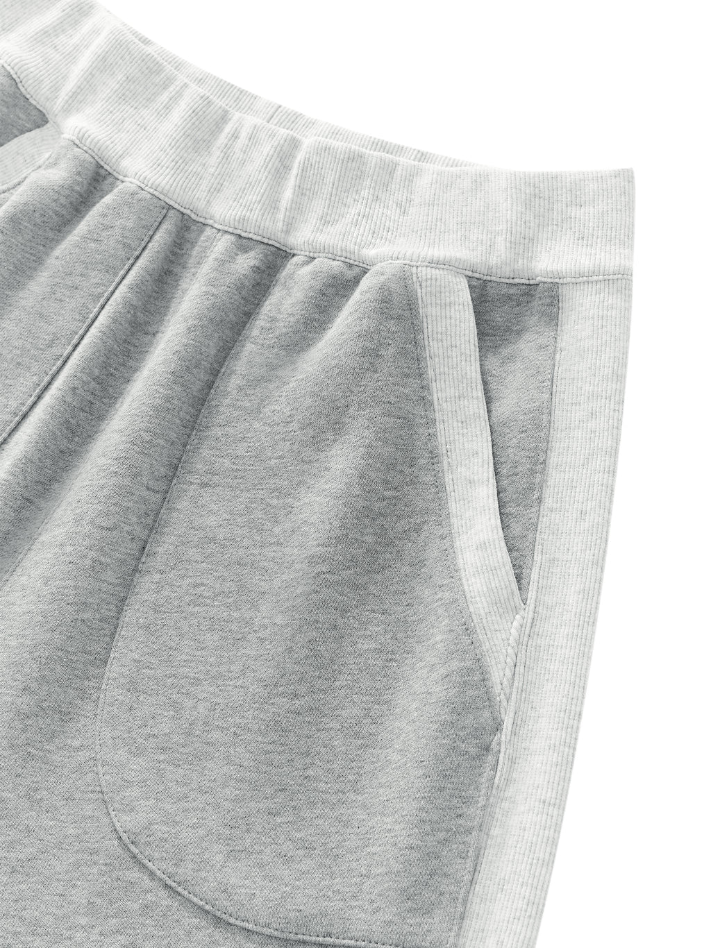Women's Color Block Raw Hem Sweatpants