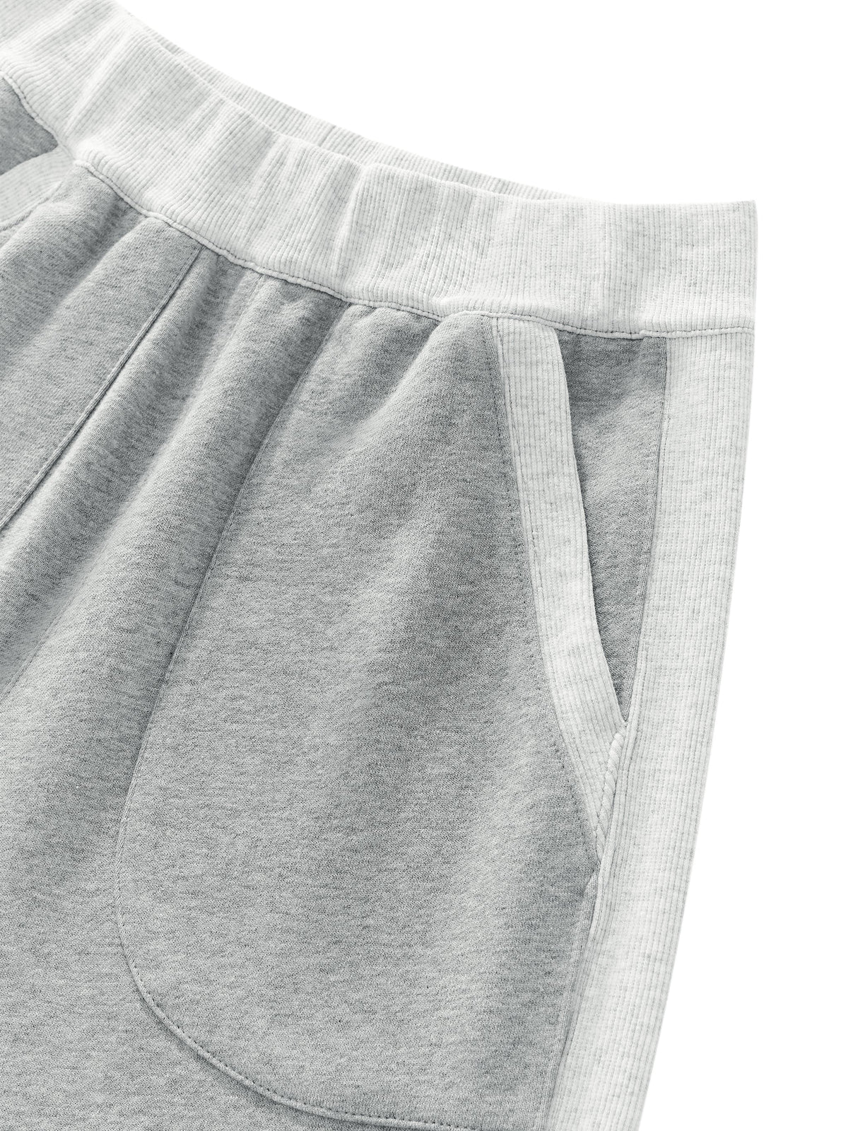 Women's Color Block Raw Hem Sweatpants