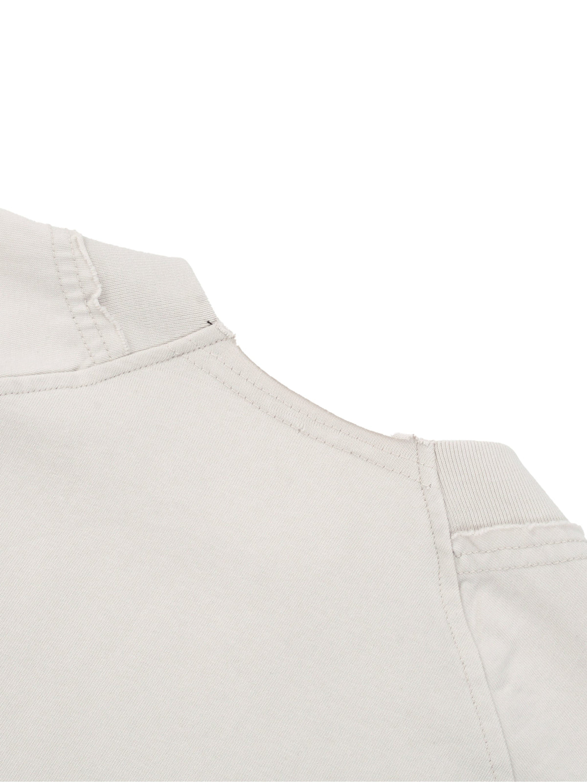Unisex vintage-washed raglan cotton T-shirt detail view