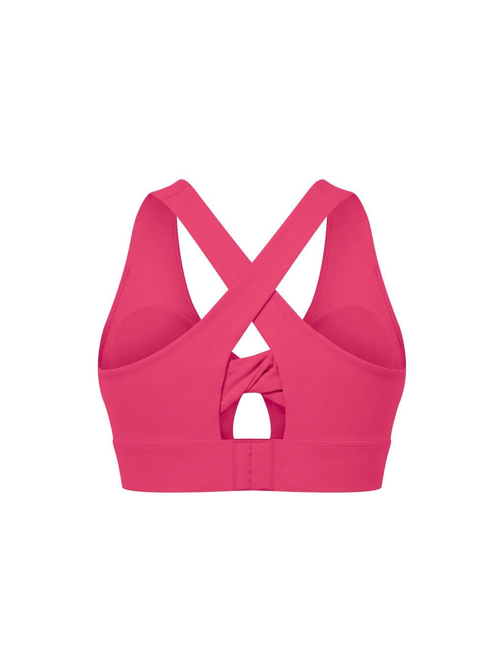 Women's Twist Front V-Neck Sports Bra