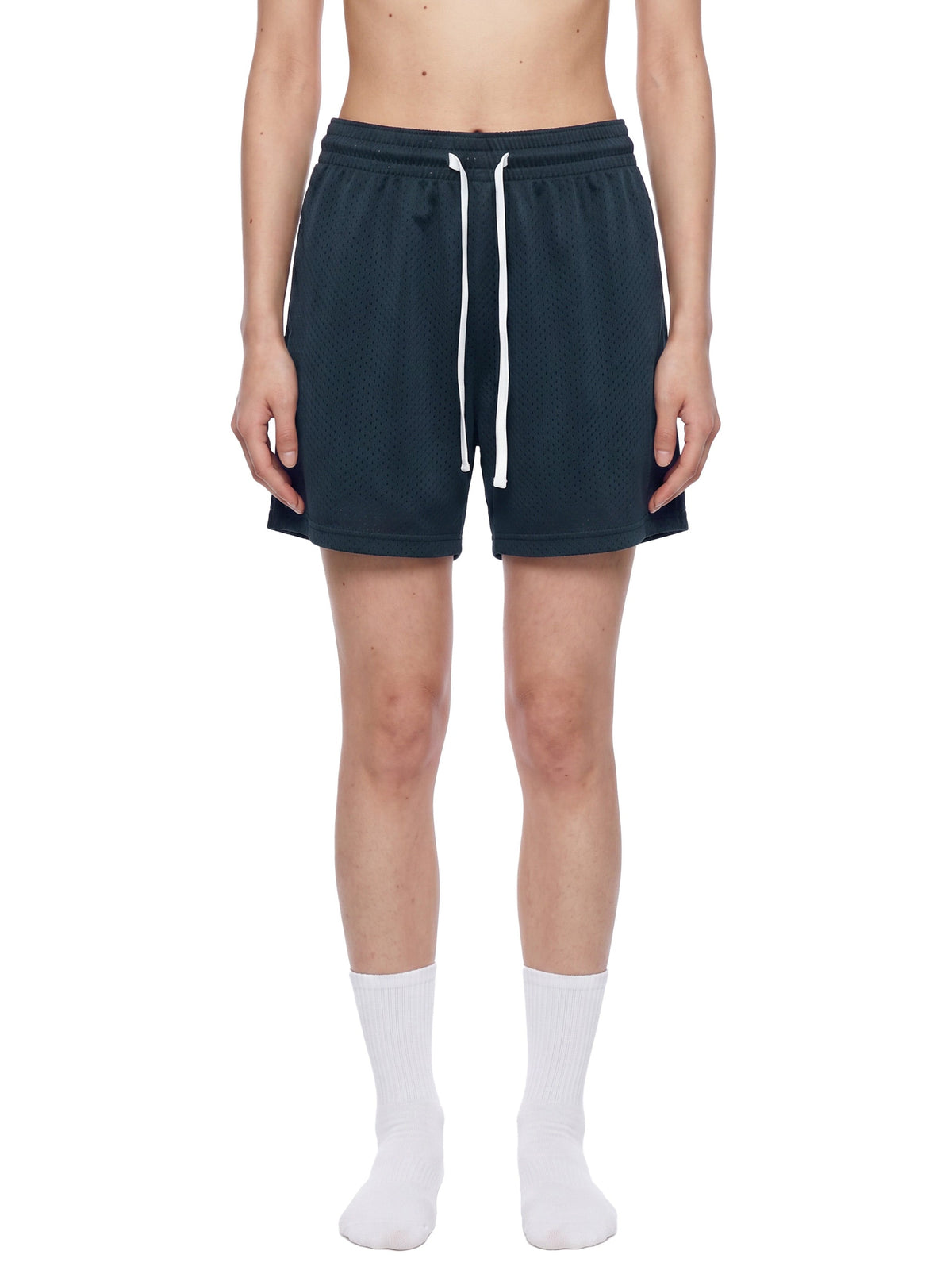 Mesh Drawstring Shorts