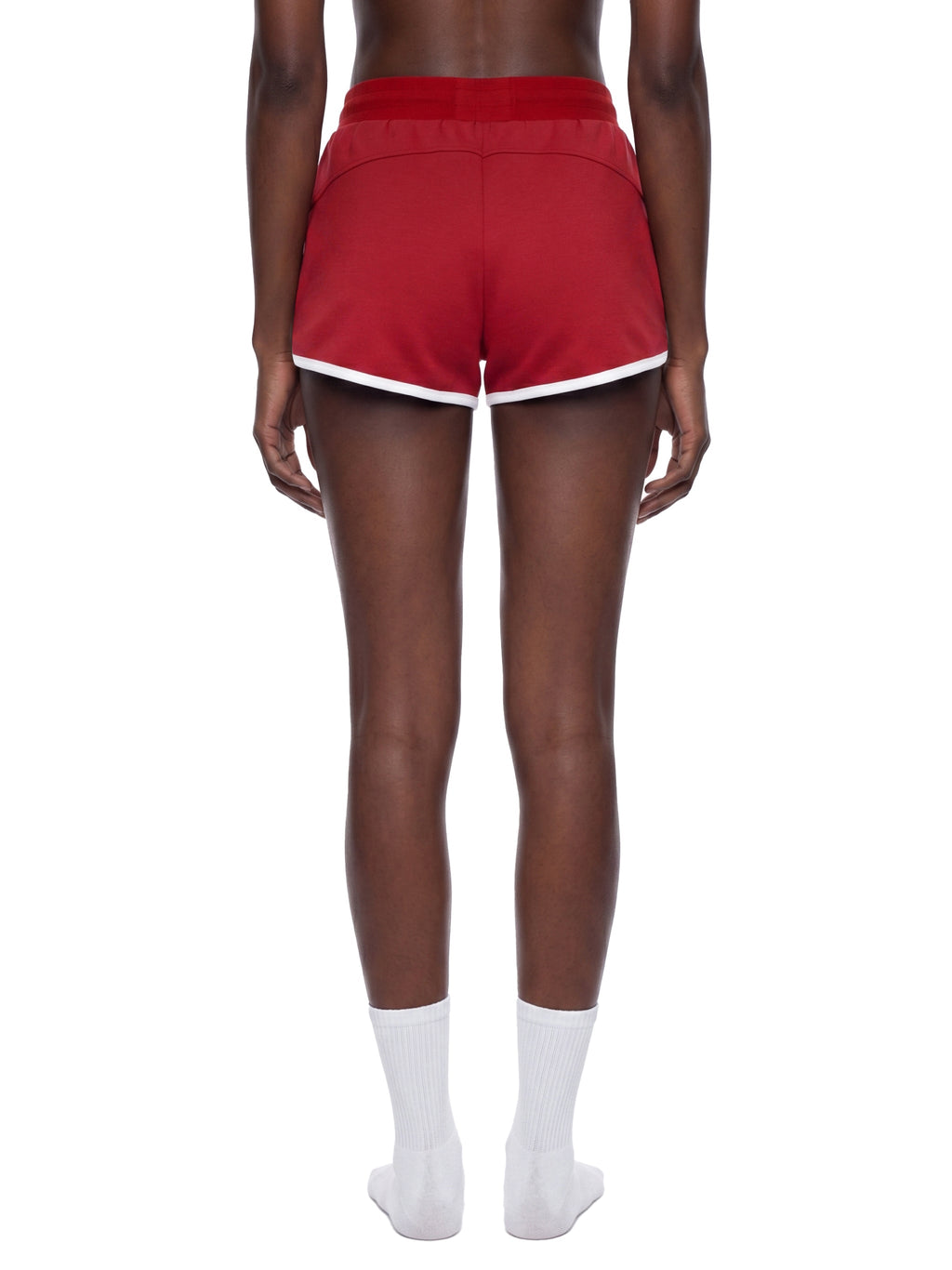 Women’s Retro Contrast Binding Shorts