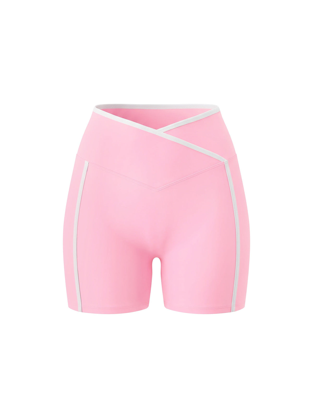 Women’s High Rise Color Block Yoga Shorts