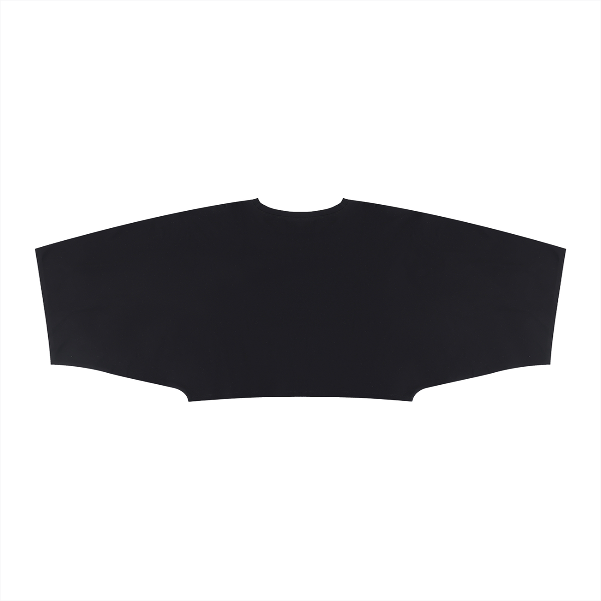 Off Script Celestial Butterfly Women’s Boxy Batwing Sleeve T-Shirt - Black back view