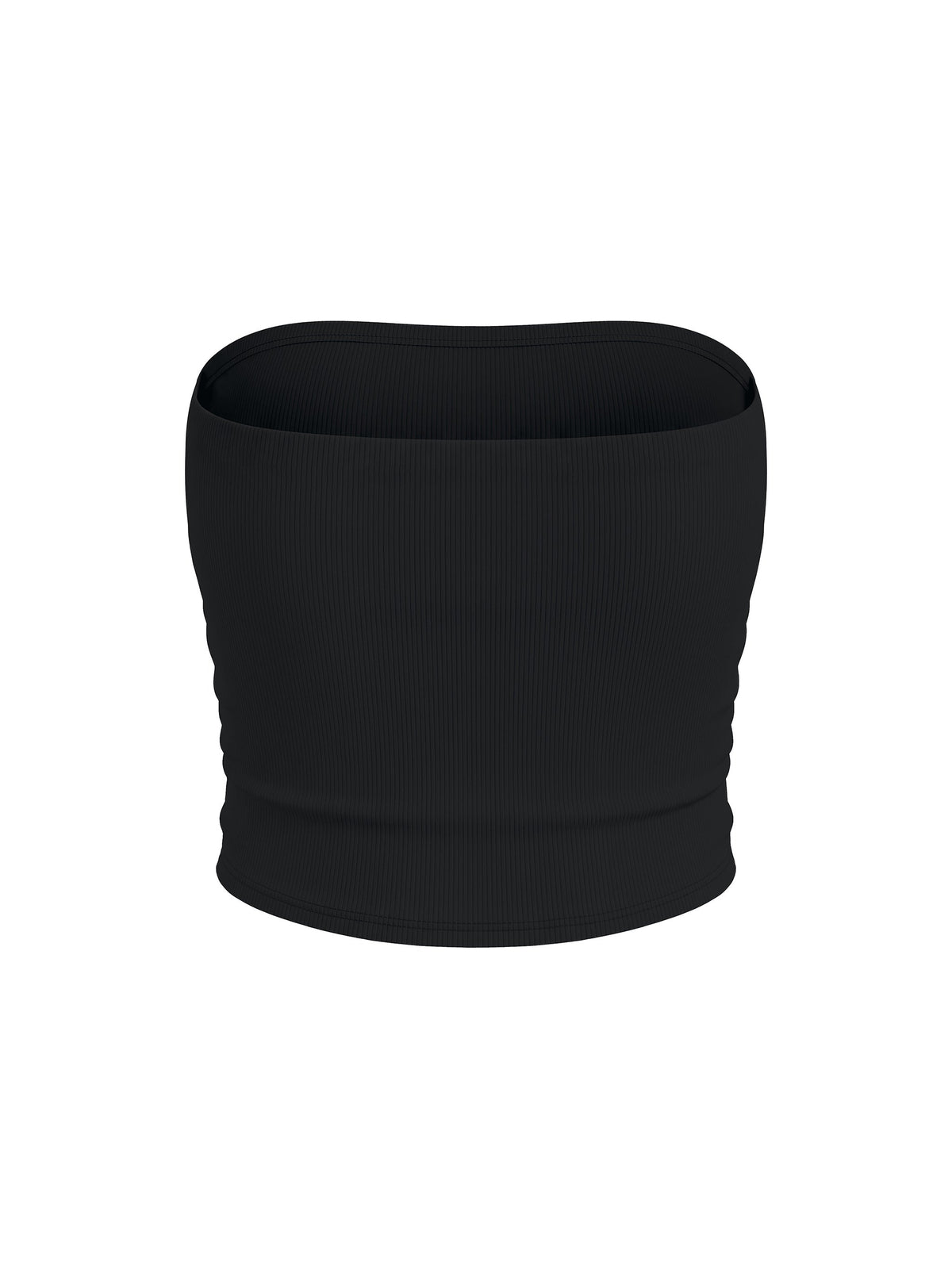 Women’s Ruched Cropped Yoga Tube Top