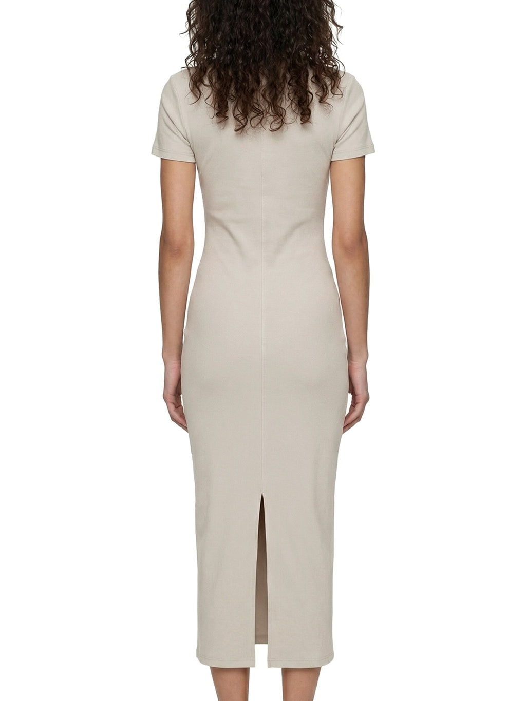 Women's V-Neck Short Sleeve Maxi Dress