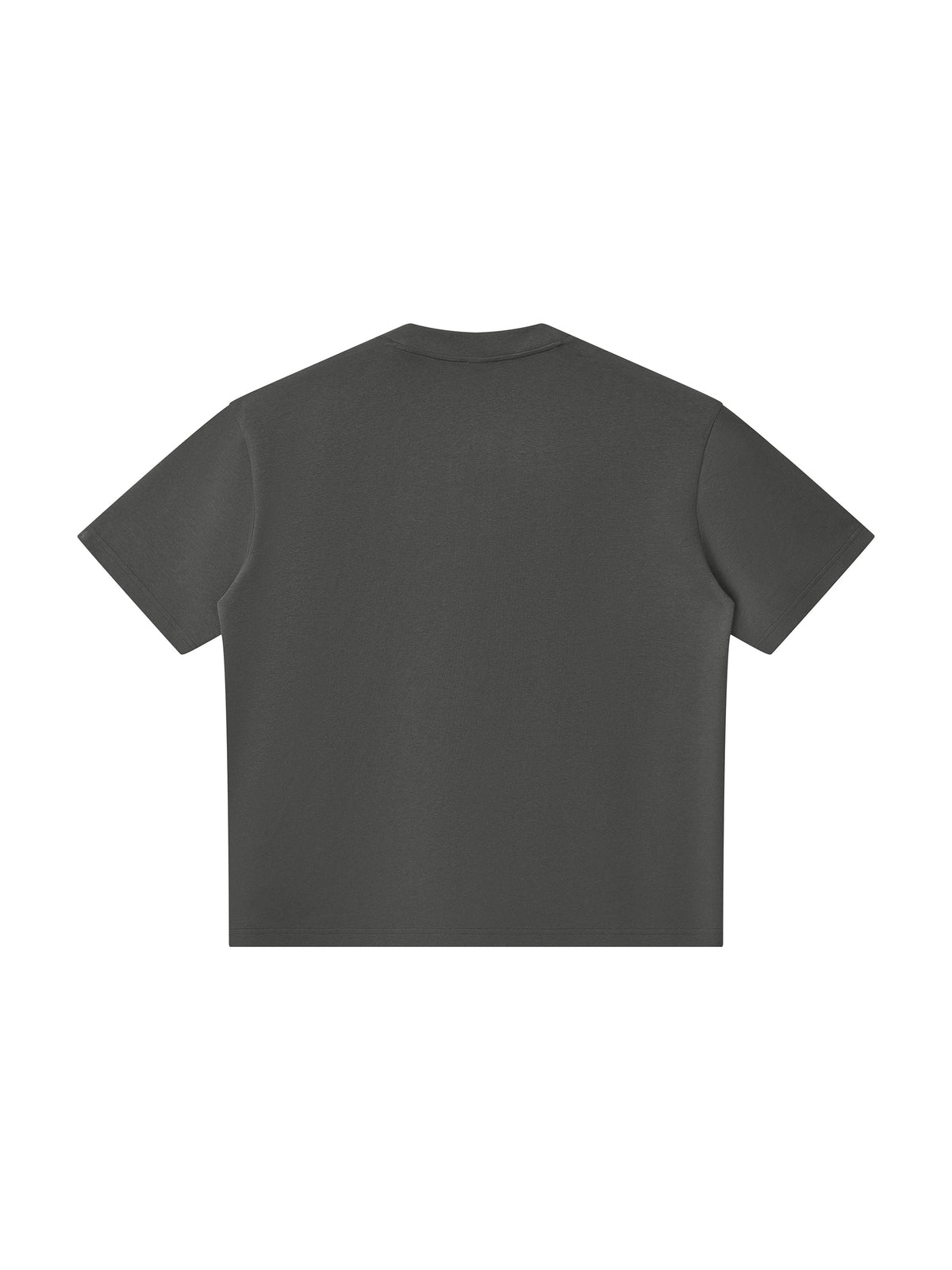 Unisex Oversized Piping Henley T-Shirt