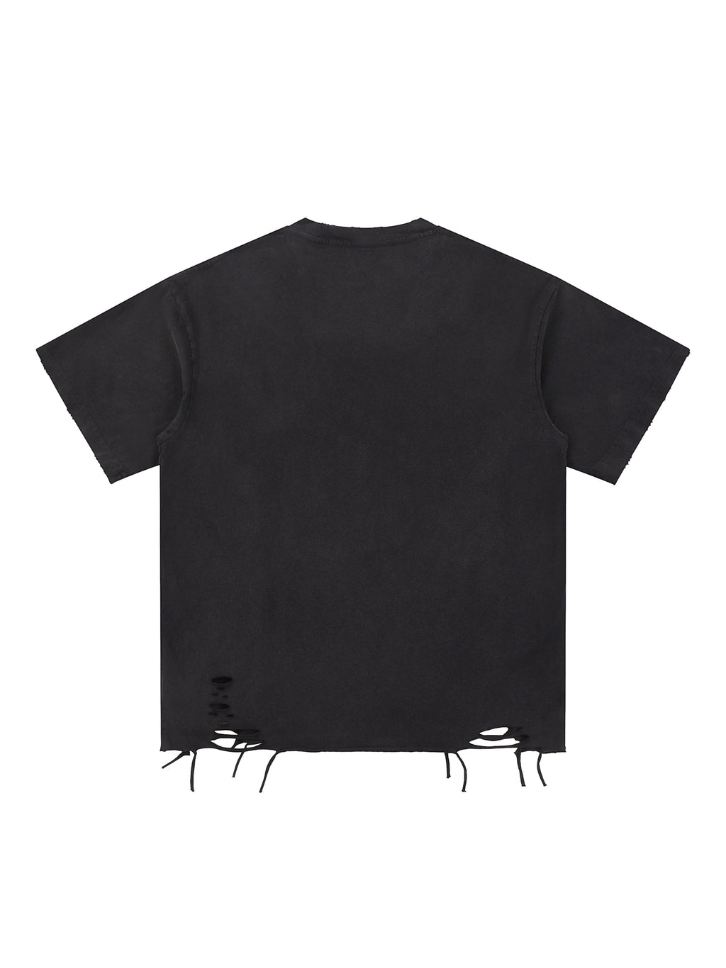 Unisex Snow-Washed Raw-Hem T-Shirt gallery view