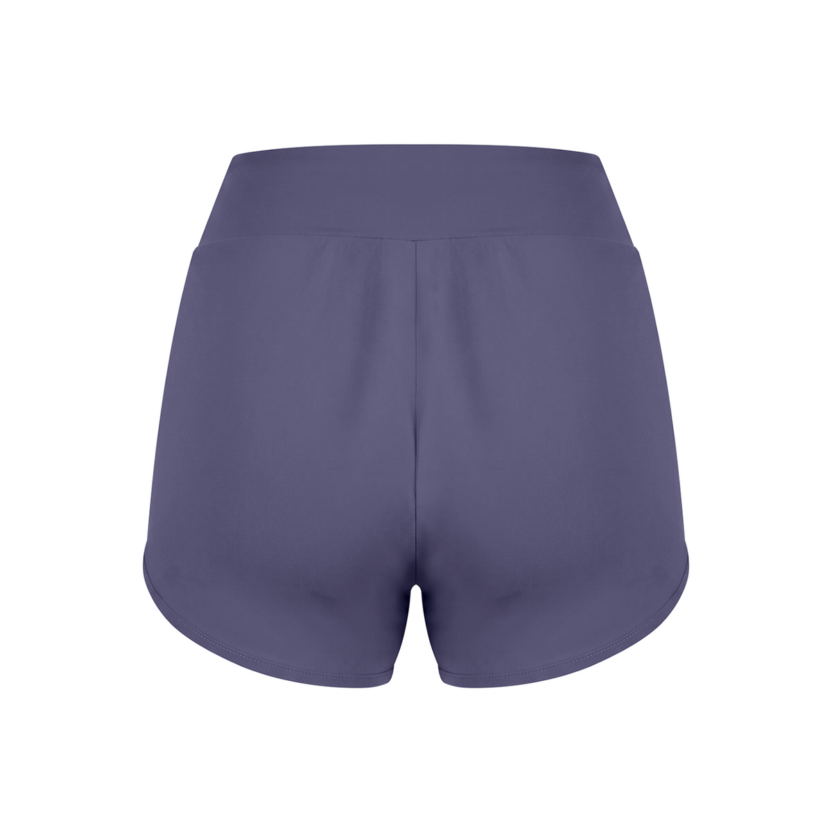 Off Script Women’s High-Rise Curved-Hem Pocket Yoga Shorts