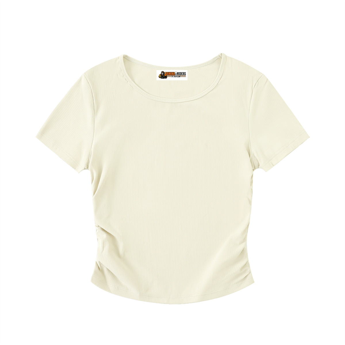 Ruched Bodycon Crop Top