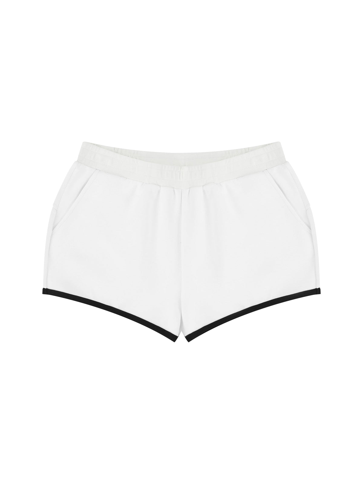 Women’s Retro Contrast Binding Shorts