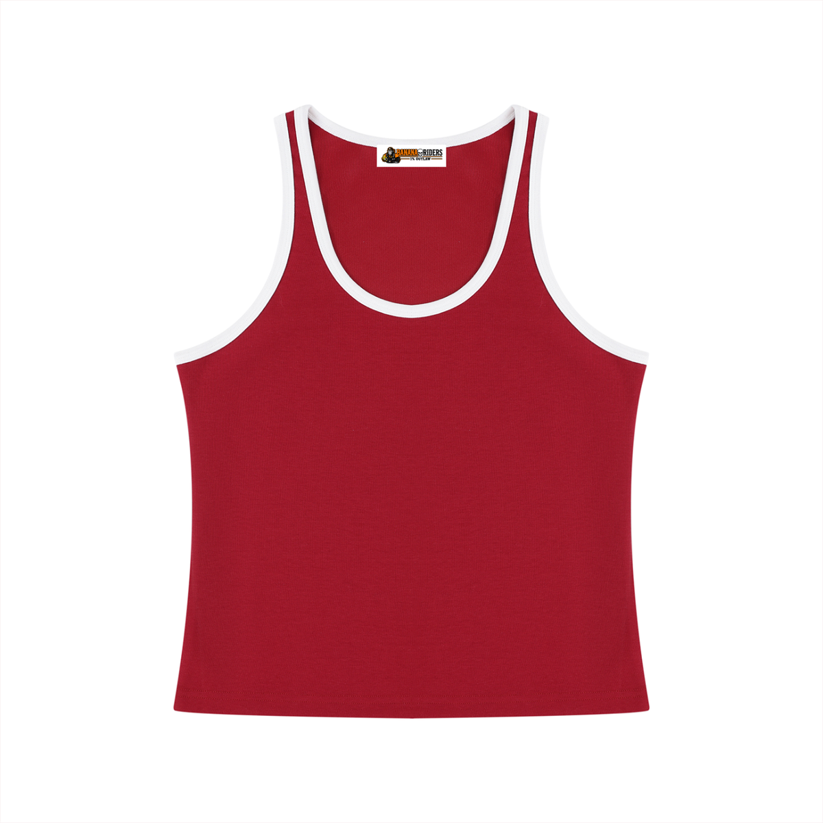 Women's Color Block Cropped Tank Top