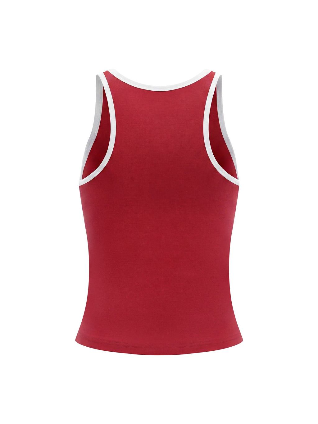 Women's Color Block Cropped Tank Top