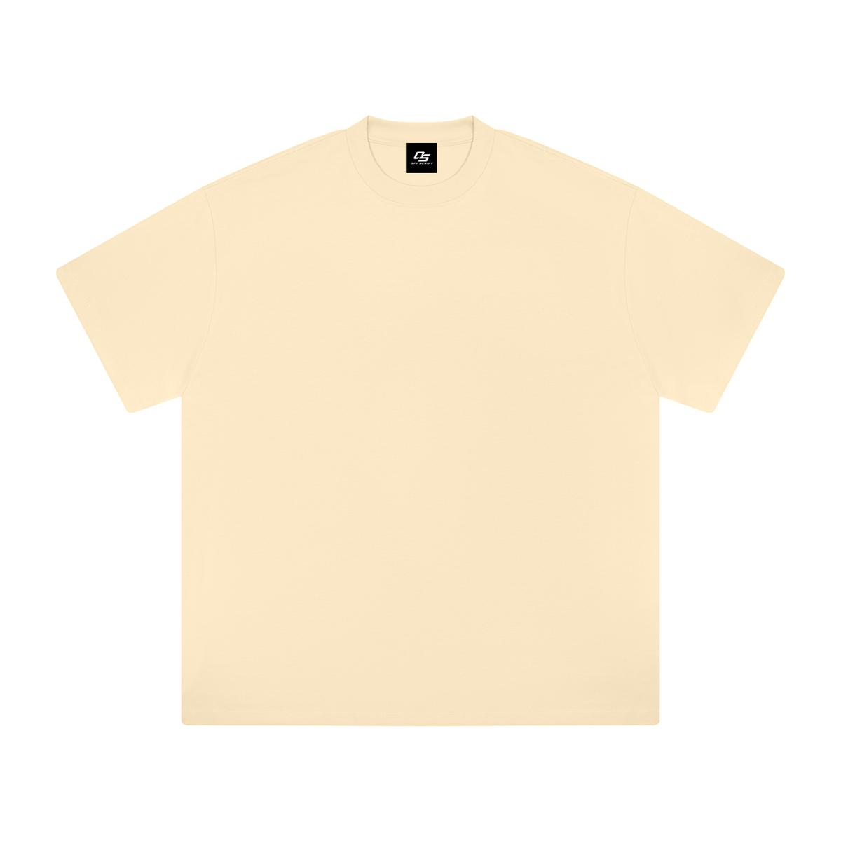 Apricot Heavyweight Drop Shoulder T-Shirt front product view