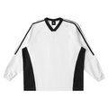 Color-Block V-Neck Long-Sleeve T-Shirt