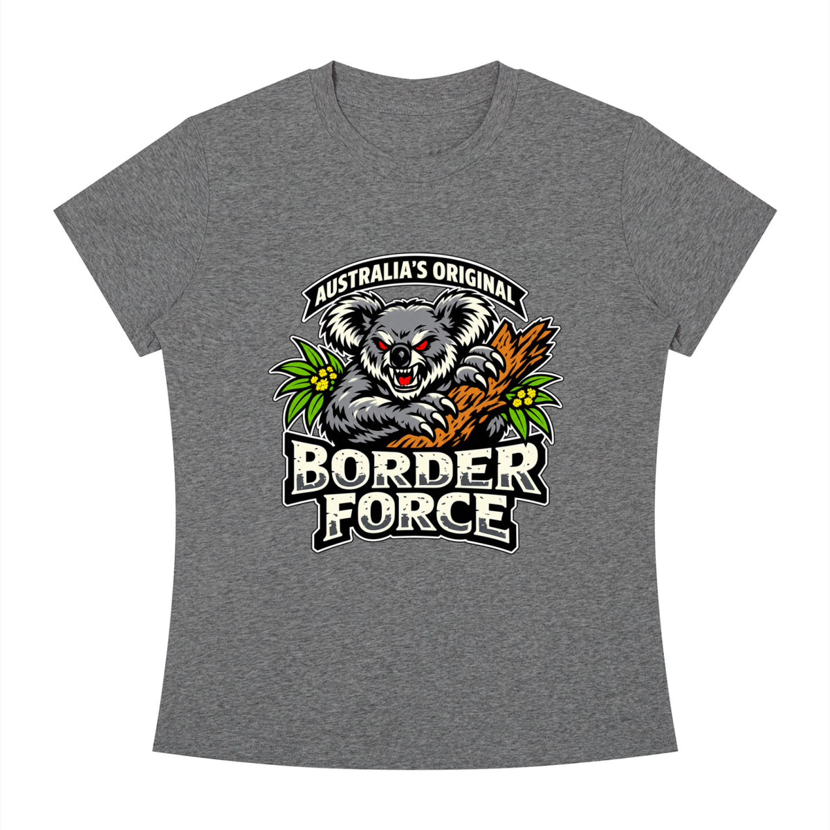 Drop Bear Women's Slim Fit Crewneck T-Shirt