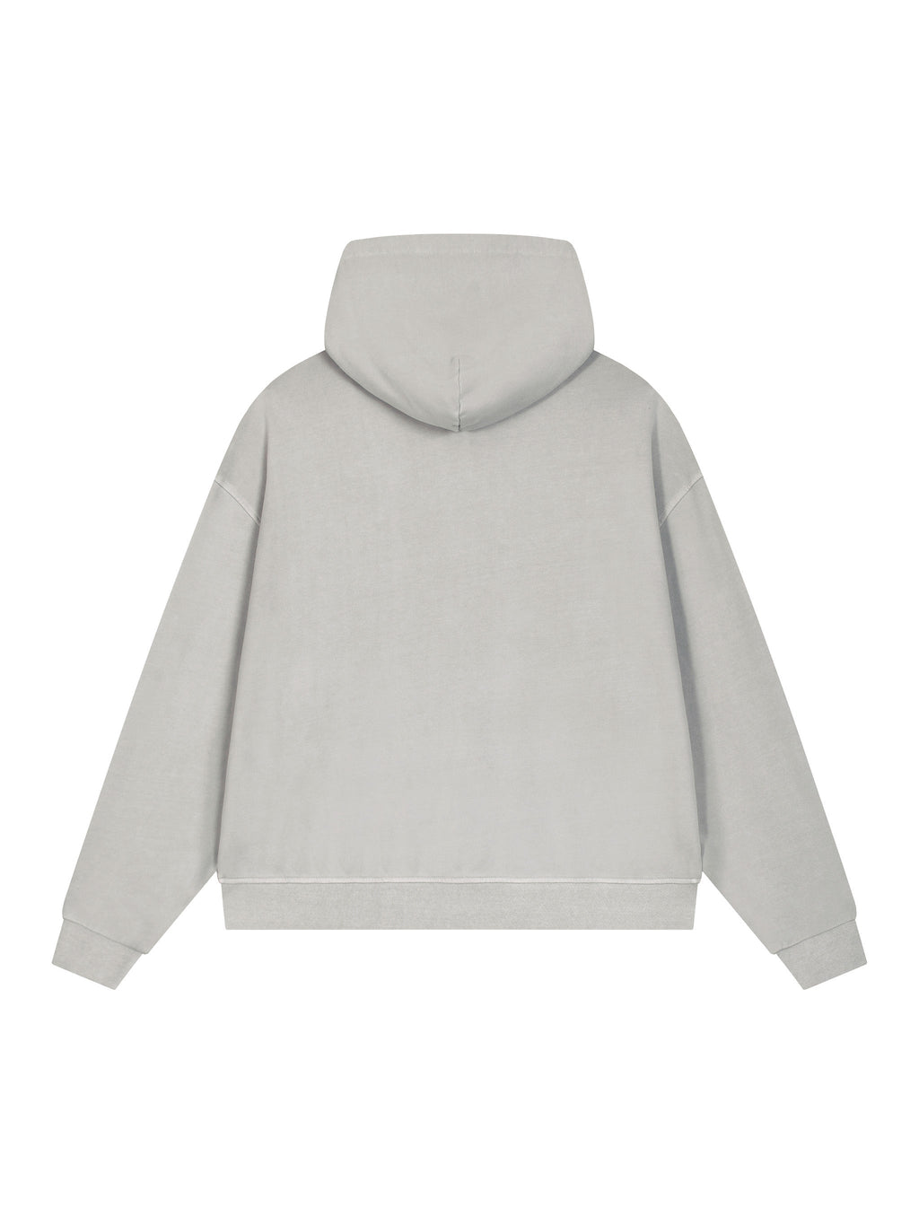 Unisex Vintage Wash Full Zip Boxy Hoodie