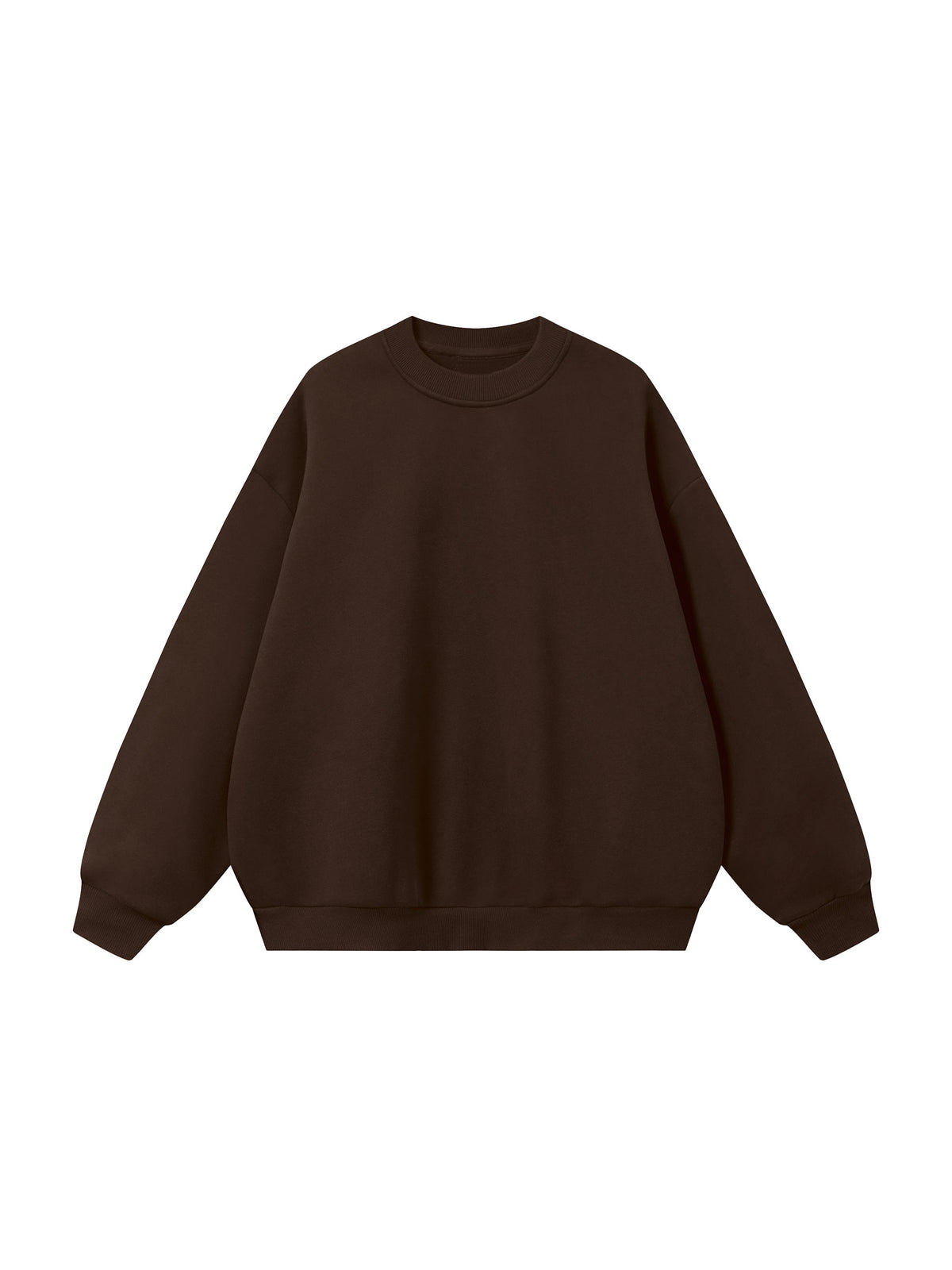 Boxy Fleece Crewneck Sweatshirt