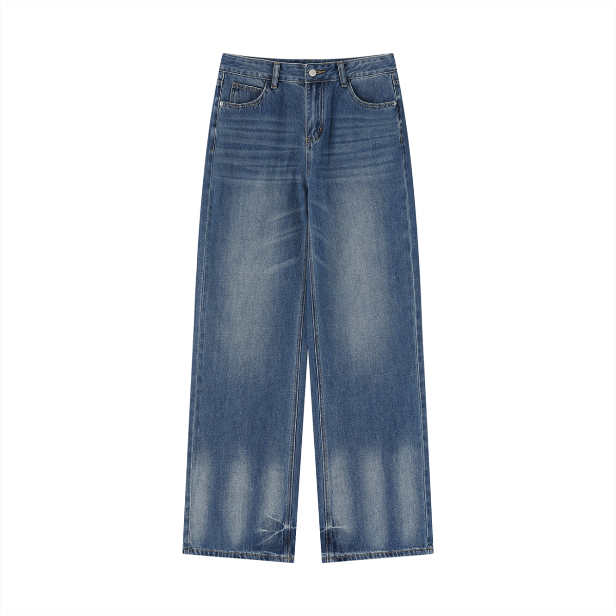 Women’s Vintage Wash Wide Leg Jeans