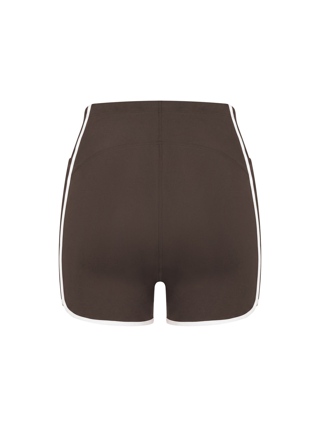 Women's High Rise Color Block Yoga Shorts