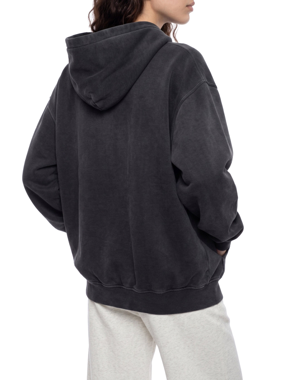 Unisex Vintage Wash Fleece Hoodie