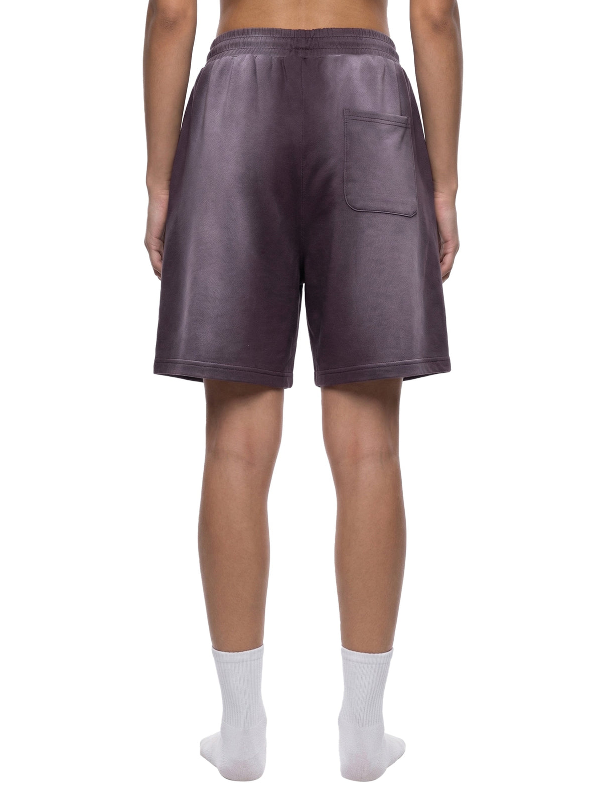 Sun-Faded Distressed Shorts