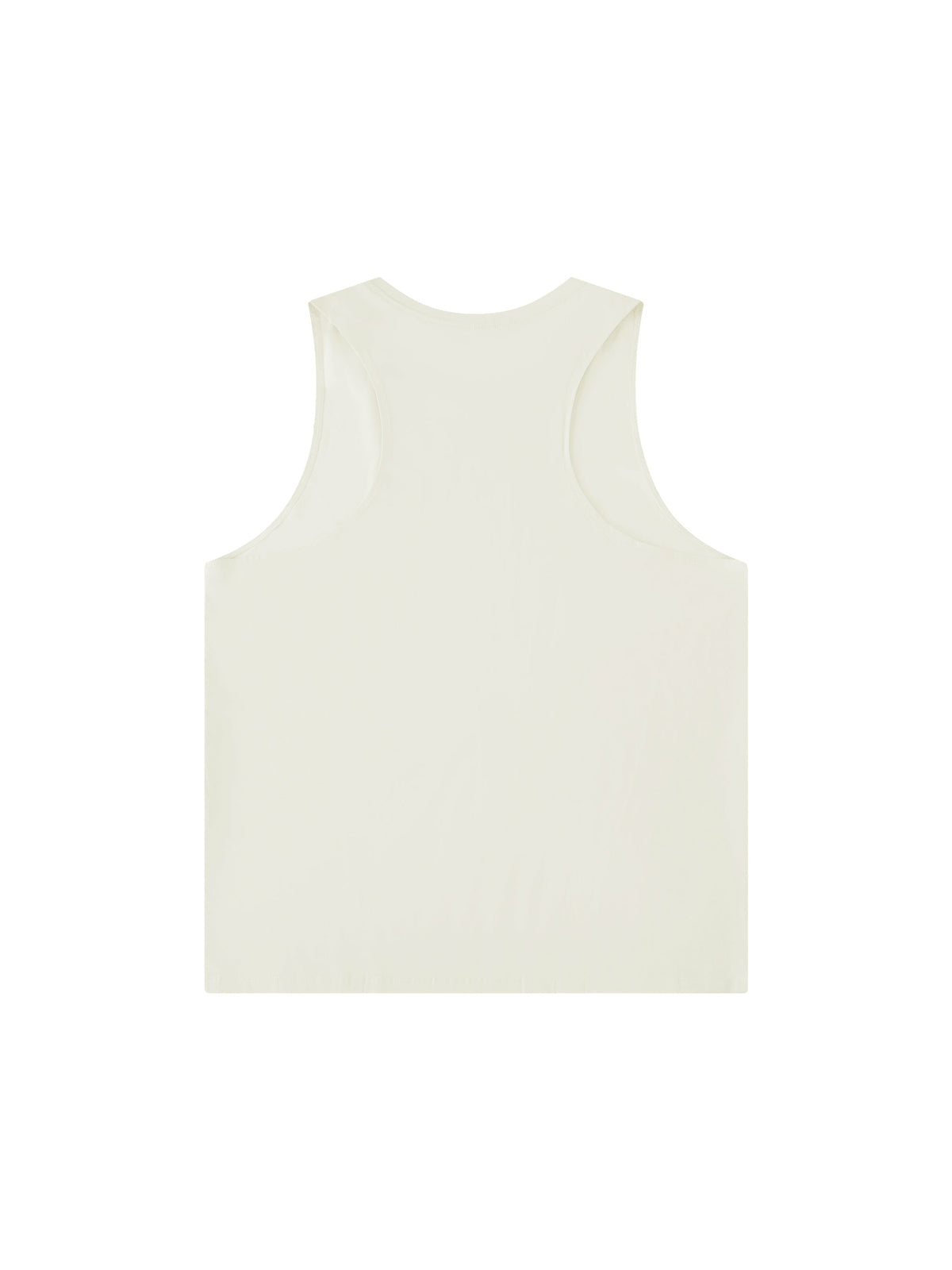 Men's Solid Colour Crewneck Tank Top