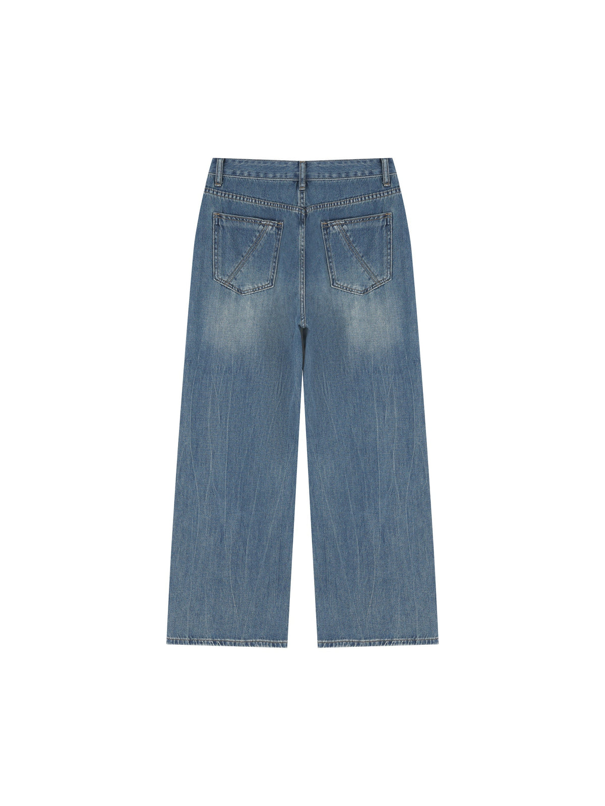 Women’s Vintage Wash Wide Leg Jeans