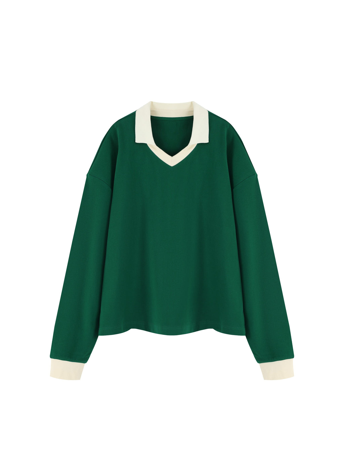 Unisex Color Block Long Sleeve Sweatshirt