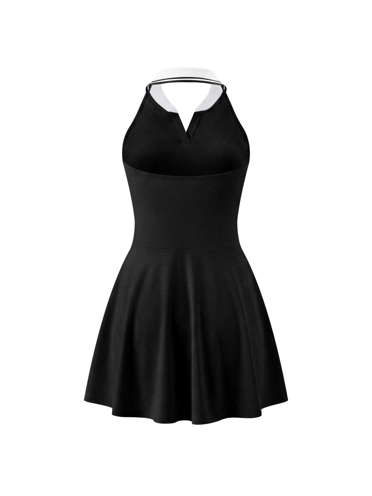 Women’s Collared Halter A-Line Tennis Dress